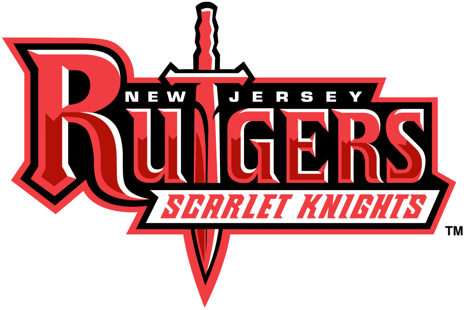 Rutgers Scarlet Knights 1995-2000 Wordmark Logo iron on transfers for fabric
